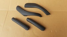 SAAB 9-3 03-12 leather door handles handbrake smartslot trim deer style