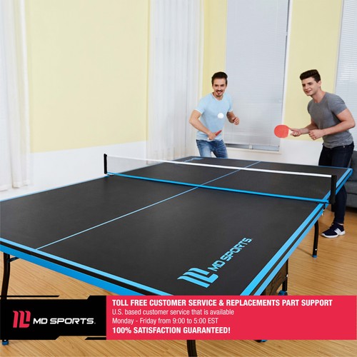 Official size ping pong table - size,