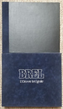 BREL L' OEUVRE INTEGRALE BARCLAY 1955-1972 LTD ED Nº 89 / 100 Iltd var artists
