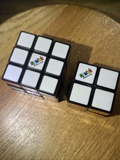Lot Of 2 Rubik's Cube The Original 3x3x3 & 2x2x2 Rubik Cube Unsolved