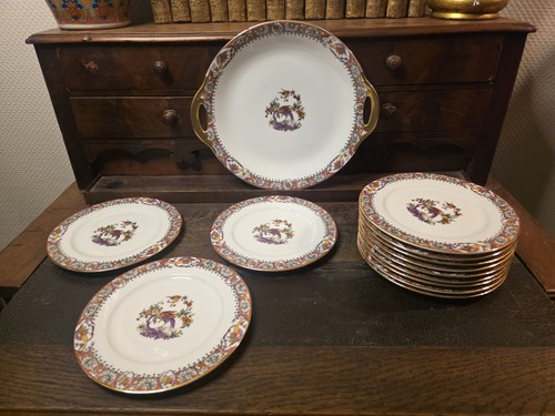 Assiettes dessert et - dessert,
