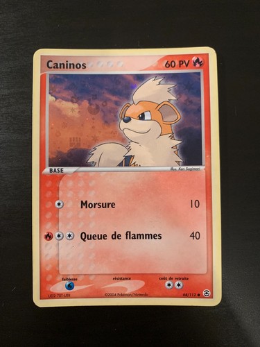 Carte pokémon caninos - pokémon, :