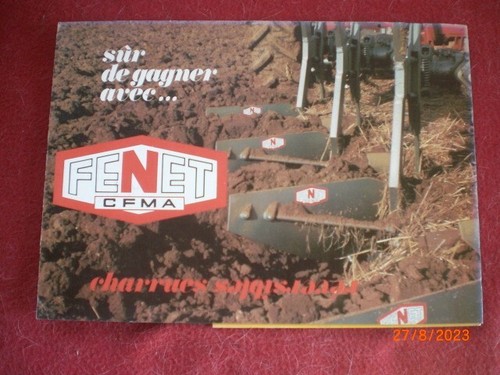 Ancienne brochure - ancienne,