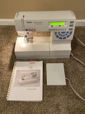 Pfaff Creative 7510 Digital Sewing Machine & Case Great Working Condition