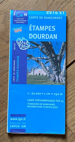 Carte ign randonnée - carte, de