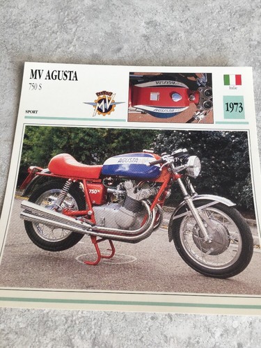Agusta 750 1973 carte - mv,
