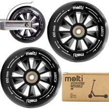 1 paire de roulettes 100mm 110mm wheels trottinette enfant 2 roues de...