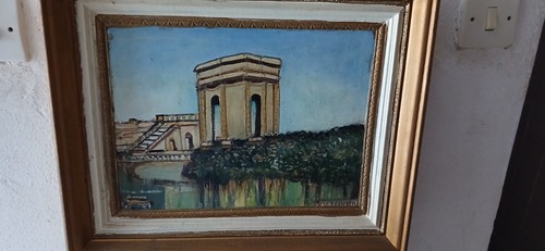 Aquarelle encadrée - aquarelle,