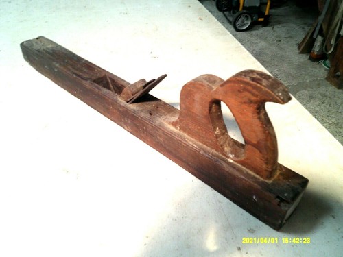 Ancienne varlope bois outil - bois,