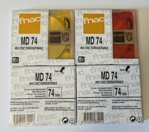 Minidisc fnac md74 - minidisc,