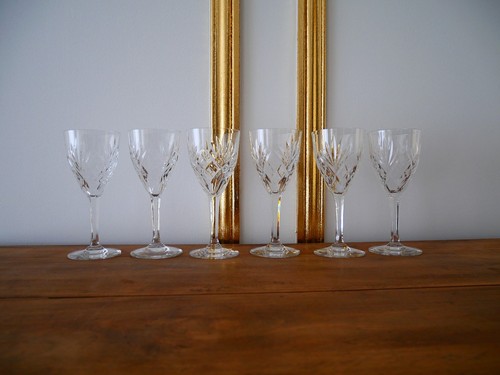 Lot verres eau cristal - lot,