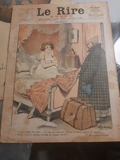 Huge Lot of 14 Old Newspapers Laughter And Red Laughter. 1900 A 1915. + Gift