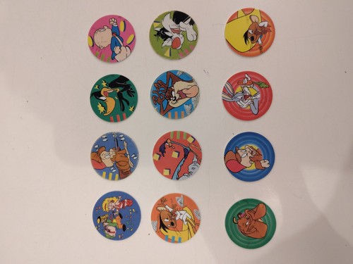 Vintage 1990s tazos looney - 1990s,