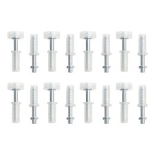 Kit quincaillerie porte accordéon portes guidage roue lisse