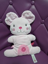 Doudou souris rose NICOTOY -