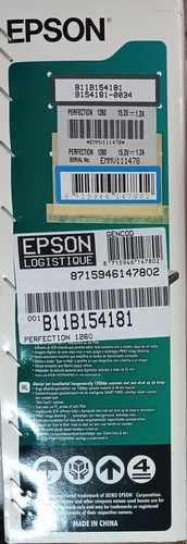 Scanner epson perfection - epson, 1260