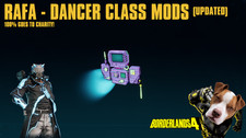 Borderlands 4 - RAFA - DANCER CLASS MODS - U PICK - 100% CHARITY! (PC/PS/XBOX)