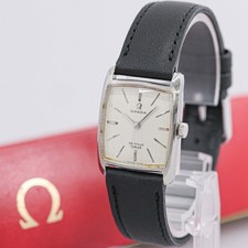 *Exc+5 w/Case* Vintage 1969 OMEGA De Ville Turler Cal.620 MT Winding Tank Ladies