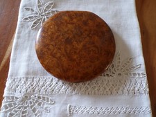 Ancien Poudrier en bois