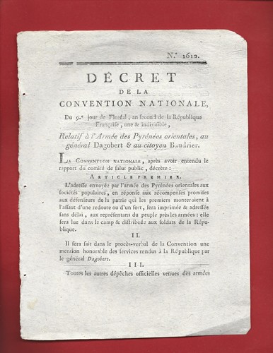 1794 decret armee des - armee,