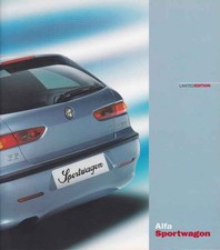 brochure Alfa Romeo 156