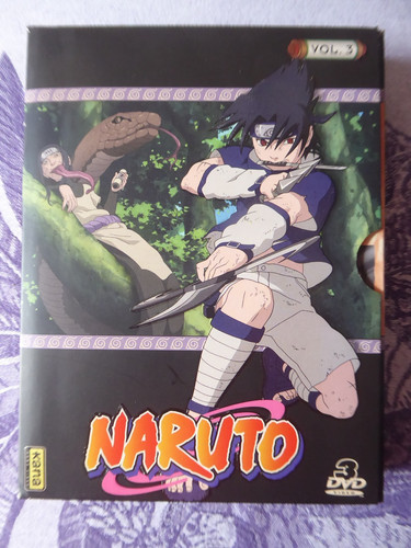 Coffret dvd naruto volume - volume, 3