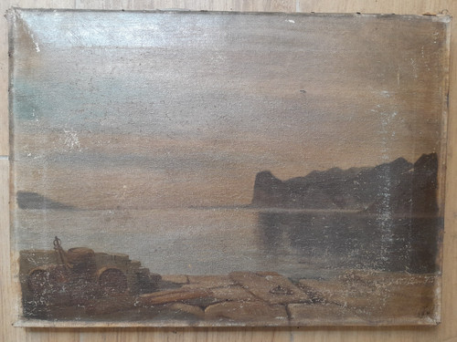 Peinture ancienne 19ème