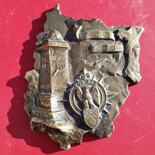 Plaque en Bronze
