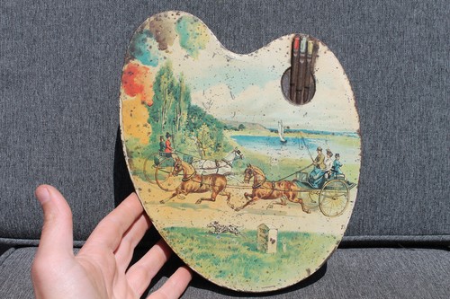 Ancienne boite tôle - ancienne,