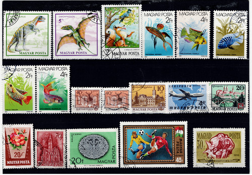 Collection timbres hongrie - collection, de