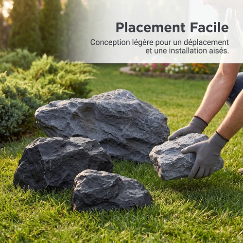 Faux rocher décoratif - , pu