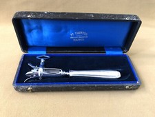 KAUFFER à NANCY coffret écrin vide pour manche à gigot Couvert Argenterie Pince