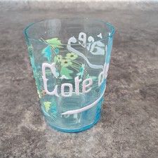 ancien verre émaillé legras