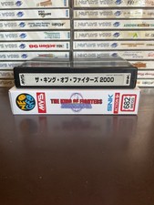 The King of Fighters 2000  Neo Geo MVS Fully Functional Authentic With Case
