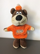 A&W Rooty Canada Puppet Mascot Bear Plush