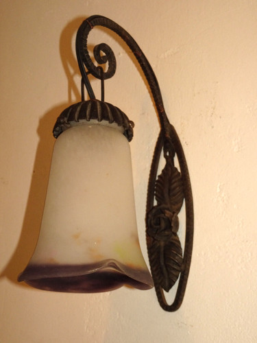 Applique art nouveau - nouveau, fer