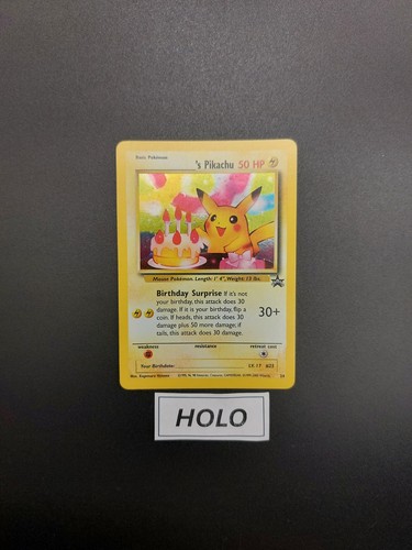 Carte pokémon birthday - carte,
