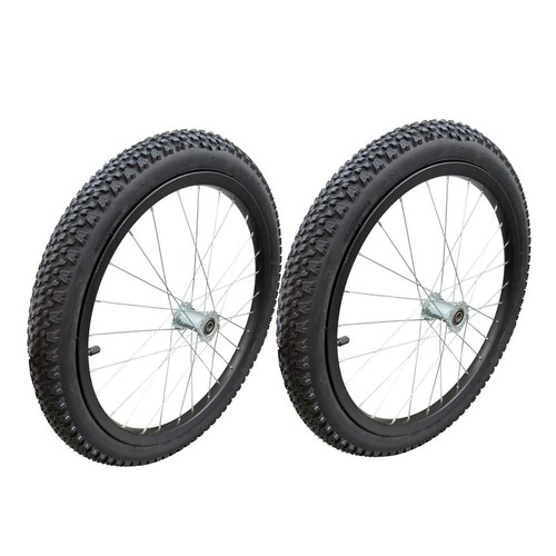 Lot roues de - 2, remorque