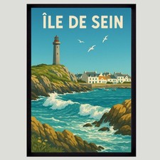 Affiche Poster mural ÎLE DE