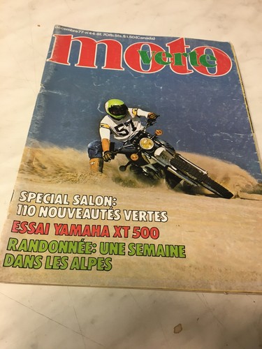 Moto verte 1977 - moto, 500