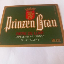 Ancienne étiquette bière