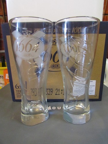 Lot verres bière - lot, 1664