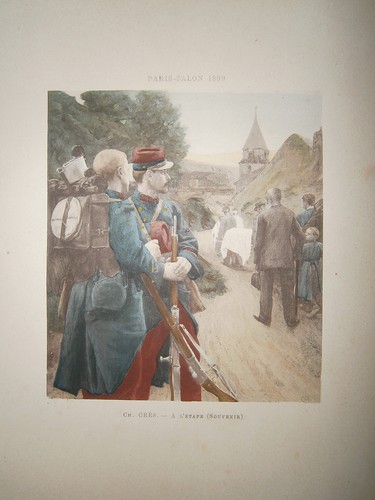 Engraving 1899 color - engraving,