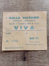 Billet De Concert Viva