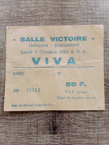 Billet concert viva - billet,