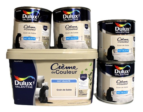 Lot peinture dulux valentine - lot,