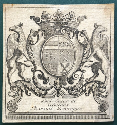 Libris - (gravure, ex-libris