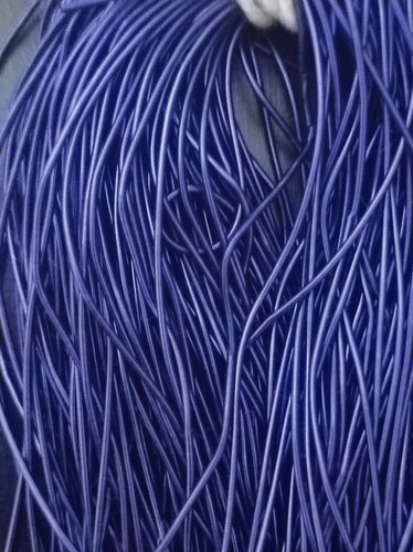 Fil broder bleu brillant - fil,