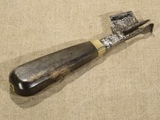 Outil ancien rouanne rainette fer forgé tonnelier