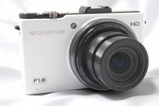 [N Mint] Olympus XZ-1 White 10.0MP F1.8 Digital Camera w/Battery Charger